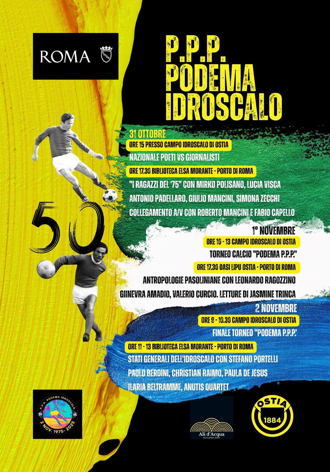 Il torneo di calcio dedicato a Pier Paolo Pasolini